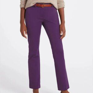 41 Hawthorn Becca Bootcut Pant Size 8 Dark Purple Stretch Workwear Career